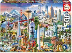 Zdjęcie Educa Symbole Ameryki Północnej 1500El. 17670 - Barczewo