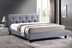 Zdjęcie Big Meble Łóżko Modena 160X200 Szare  - Wrocław