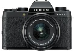 Aparat cyfrowy z wymienną optyką FujiFilm X-T100 czarny + 15-45mm - zdjęcie 1