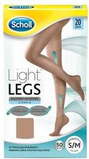 Scholl Light Legs S/M rajstopy uciskowe 20den w rankingu najlepszych