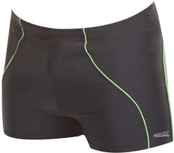 Spodenki pływackie Aqua-Speed Harry czarny zielony piping