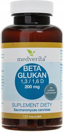 Medverita Beta Glukan 1,3/1,6 D 200mg 120 kaps