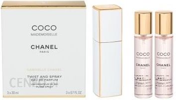 Chanel Coco Mademoiselle woda perfumowana Twist and Spray 3x20 ml