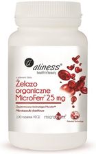 Zdjęcie Medicaline Aliness Żelazo Microferr 25mg 100kaps. - Ślesin