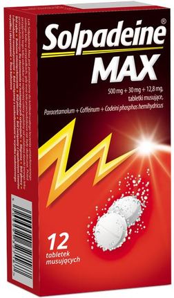 Omega Pharma Solpadeine Max 12 tabl Mus.