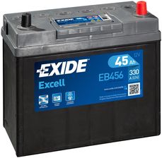 Exide Excell 12V 45AH 330A EB456