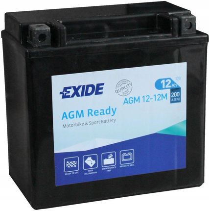 Exide AGM Ready 12V 12AH 200A AGM1212M