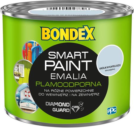 Bondex SMART PAINT EMALIA PLAMOODPORNA królik w kapeluszu 0,5L