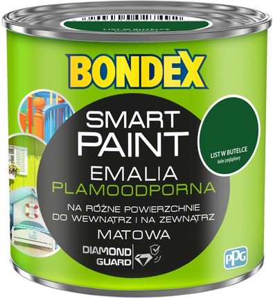 Bondex SMART PAINT EMALIA PLAMOODPORNA list w butelce 0,2L