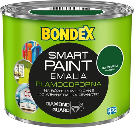 Bondex SMART PAINT EMALIA PLAMOODPORNA list w butelce 0,5L