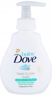 Dove Baby Sensitive Moisture Head To Toe Wash Pianka Do Kąpieli 200 ml
