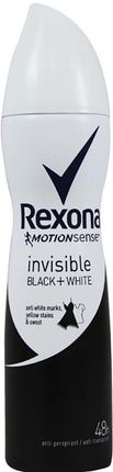 Rexona Invisible Black White 200Ml
