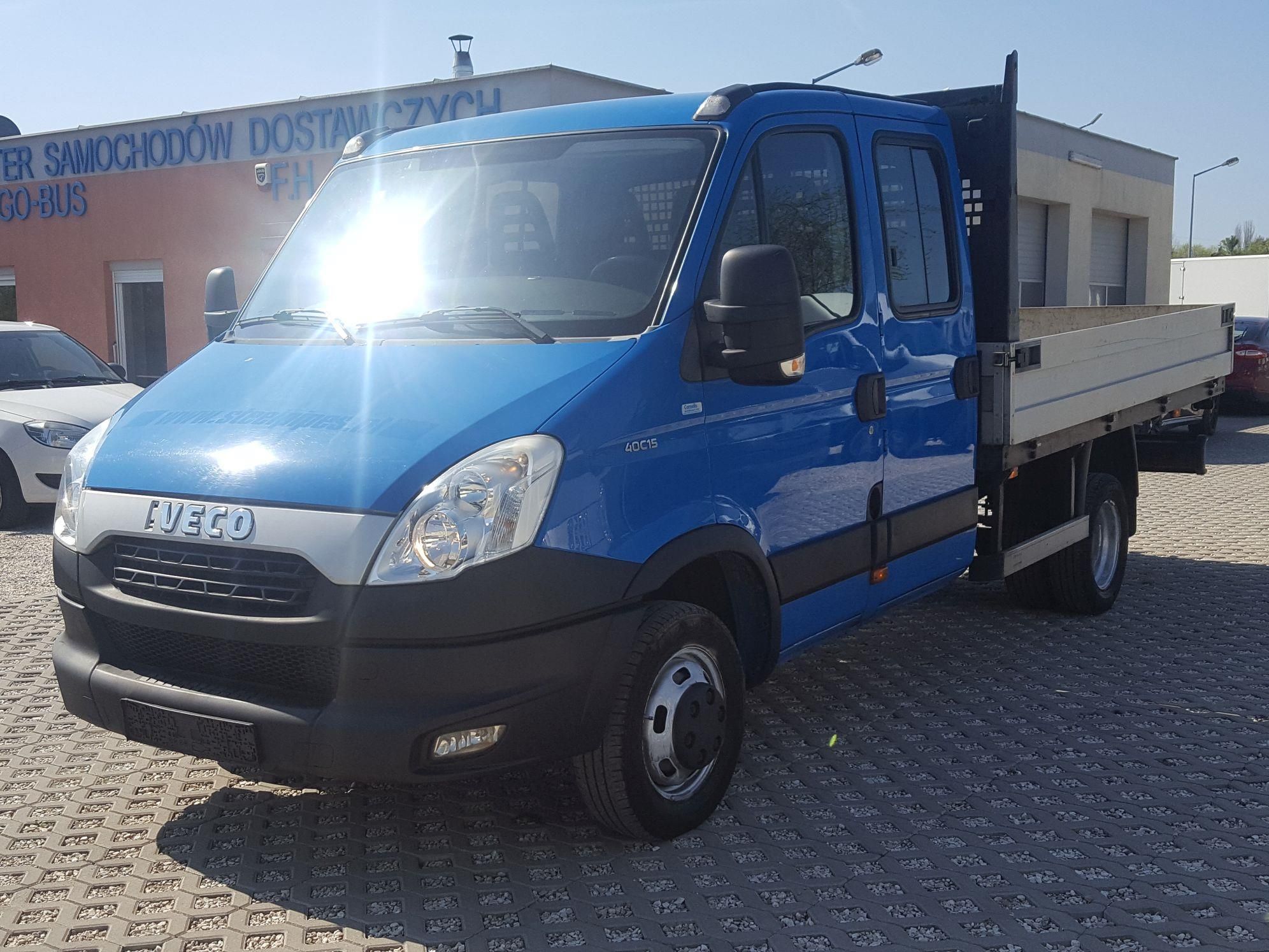 Iveco 40c15 Doka Brygadowka Klima 56900 Vat Opinie I Ceny Na Ceneo Pl