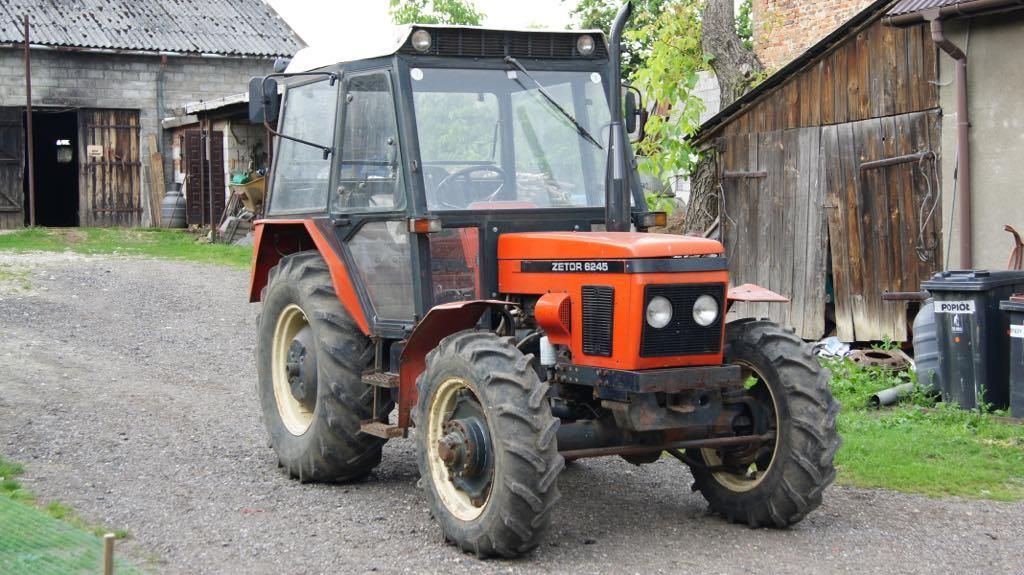 Ciągnik Rolniczy Traktor Zetor 6245 4x4 ZADBANY - Opinie i ceny na Ceneo.pl