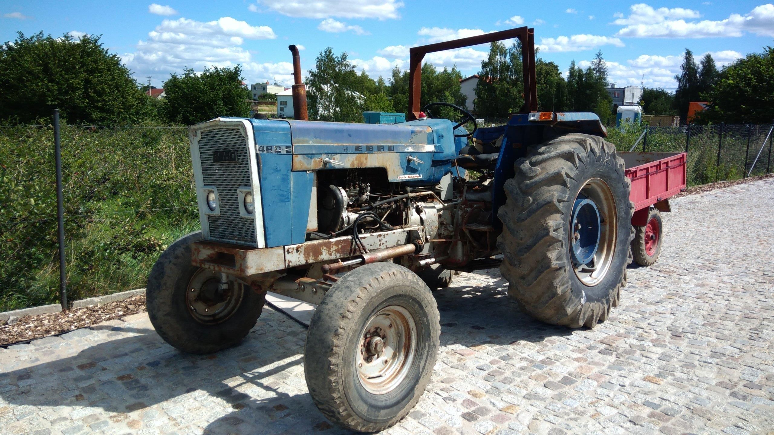 Traktor ciągnik EBRO 480E 2WD mała wyścigówka Opinie i ceny na Ceneo.pl