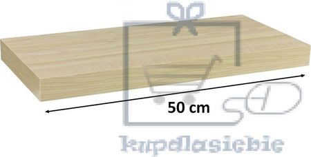 Stilista Półka Volato jasnego drewna 50 cm m31050