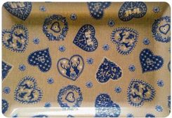 Zdjęcie Vivenzi Taca Blue Heart 45x31 Cm bez rączek - Zamość