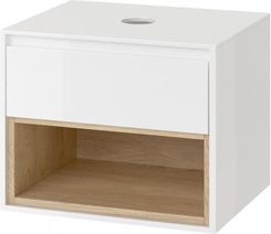 EXCELLENT Tuto szafka z blatem 60cm Biała/Dąb