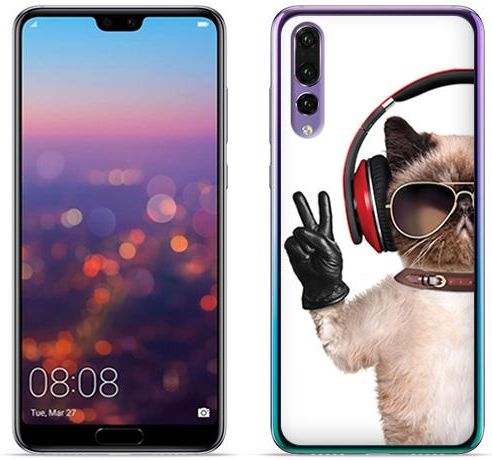 Etuo Foto Case Do Huawei P20 Pro śmieszny Kot Ethw676fotoft002000