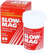 Slow-Mag 60 tabletek dojelitowych - Witaminy i minerały