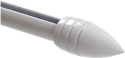 Zdjęcie Zakończenie Karnisza Pocisk 20 Mm Aluminium/Białe - Bierutów