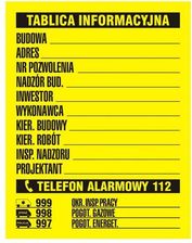 Zdjęcie Tablica Inwestora Duża - Zelów