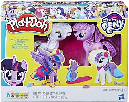 Hasbro Play-Doh My Little Pony Rarity i Twilight B9717