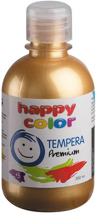Farba Tempera 300Ml Happy Color Kolor Złoty