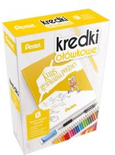 Zdjęcie Pentel Z Zestaw Kursem Rysowania Postaci 24 Kredki - Kalety