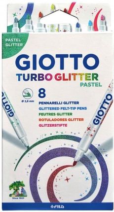 Giotto Pisaki Turbo Brokatowo-Pastelowe 8 Kolorów