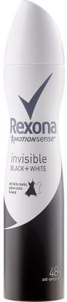 rexona Antyperspirant w sprayu Motion Sense Invisible Black + White Anti-Perspirant Spray 48H 250ml