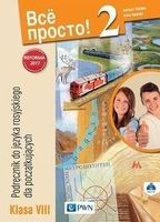 Wsio Prosto! 2 Podręcznik do języka rosyjskiego dla początkujących 8 + CD - Chlebda Barbara, Danecka Irena