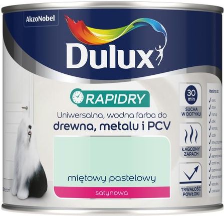 Dulux Emalia Akrylowa Rapidry Miętowy Pastelowy 0,4L