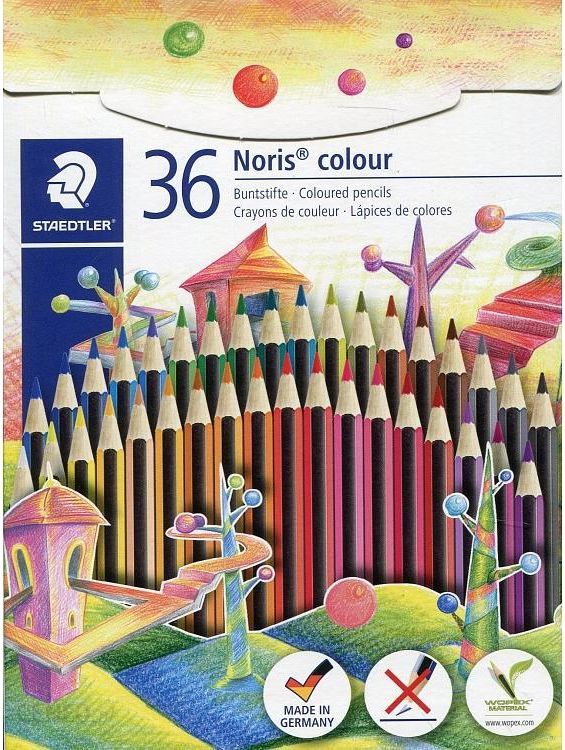 Kredki Noris colour Wopex szesciokatne 36 kolorów 
