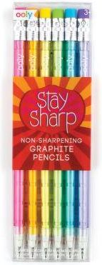 Kolorowe Baloniki Ołówki Z Przekładanym Wkładem Stay Sharp Zestaw 6 Ołówków