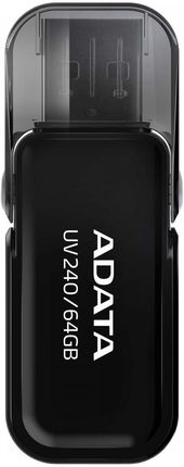 Adata USB UV240 Classic 64GB Czarny (auv24064grbk)