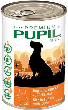PUPIL Premium bogata w indyka z jagnięciną 415 g