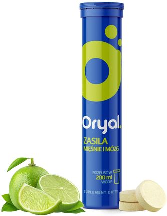 Tabletki Oryal smak limonkowo-cytrynowy 20 szt.