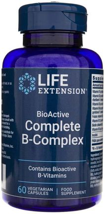Life Extension Bioactive Complete B-Complex 60kaps.