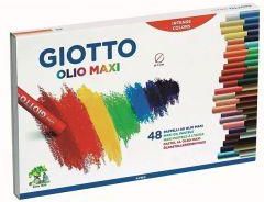 Giotto Pastele Olejne Olio Maxi 48 Kolorów