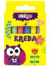 Zdjęcie Pukka Strigo Kreda Kolorowa 12szt. - Mikołów