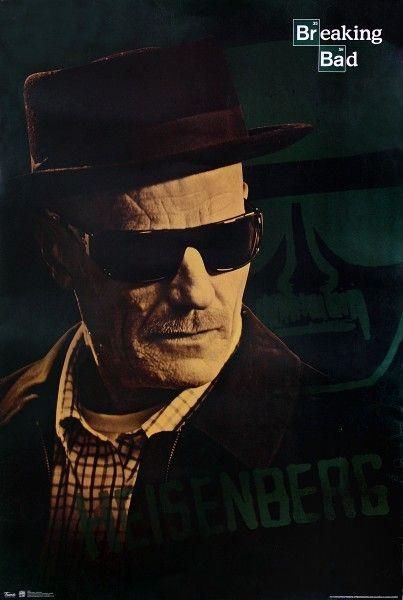 Breaking Bad Heisenberg Walter White Plakat - Opinie i atrakcyjne