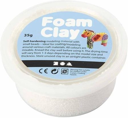 Masa Plastyczna Foam Clay Kolor Biały 35G