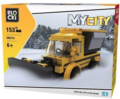 Icom Blocki Mycity Pług Śnieżny 153El.