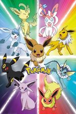 Pokemon Eevee Ewolucja Plakat - ranking Obrazy i plakaty 2024 