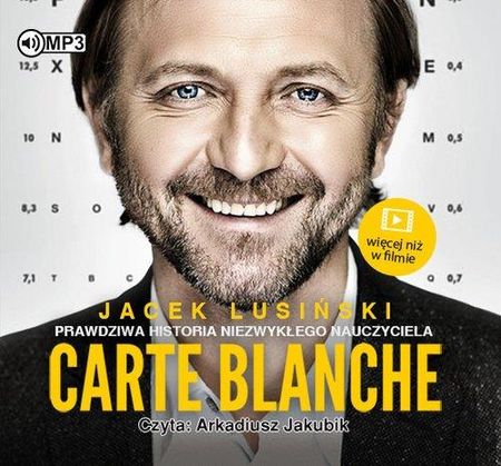 Carte blanche Audiobook na CD Jacek Lusiński