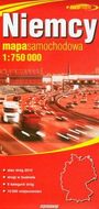 Zdjęcie Niemcy mapa samochodowa 1:750 000 - Ciechocinek