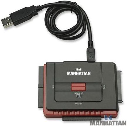 Manhattan Konwerter USB 2.0 na SATA/IDE (179195)