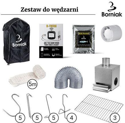 Borniak Zestaw do Wędzarni 70L (ZS70)