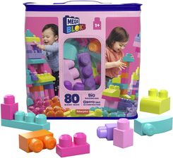 Mega Bloks 80 elementów Torba różowa CYP72 DCH62